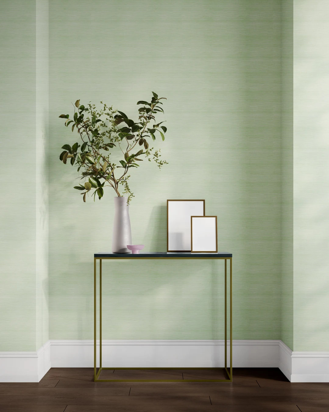 Green Wallpaper Faux Grasscloth Wallpaper Peel and Stick - Etsy | Etsy (US)