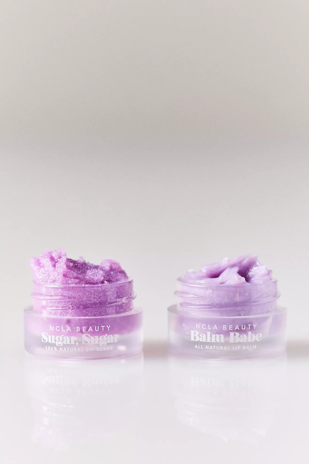 NCLA Beauty Peppermint Swirl Lip Scrub & Lip Balm Set | Anthropologie (US)