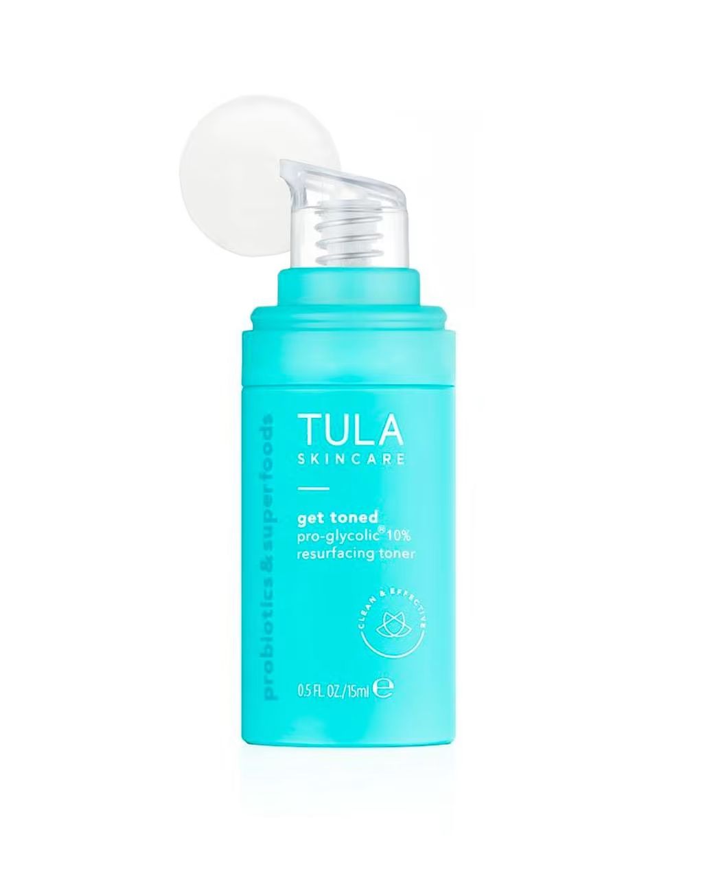 travel size pro-glycolic 10% resurfacing toner | Tula Skincare