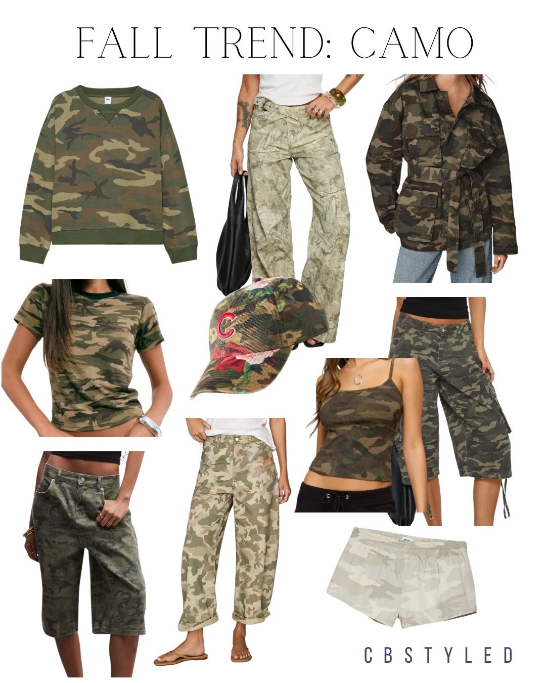 Another fall trend I am loving is camo! Camo fashion finds for fall 2026.

#LTKgrwm #LTKdayinmylife #LTKSeasonal