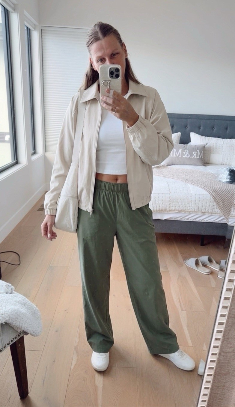 Lululemon new arrivals 

This green and cream combo is the best!!
Everything fits TTS

Activewear, style over 50, fall outfit

#LTKfall #LTKfitness #LTKstyletip