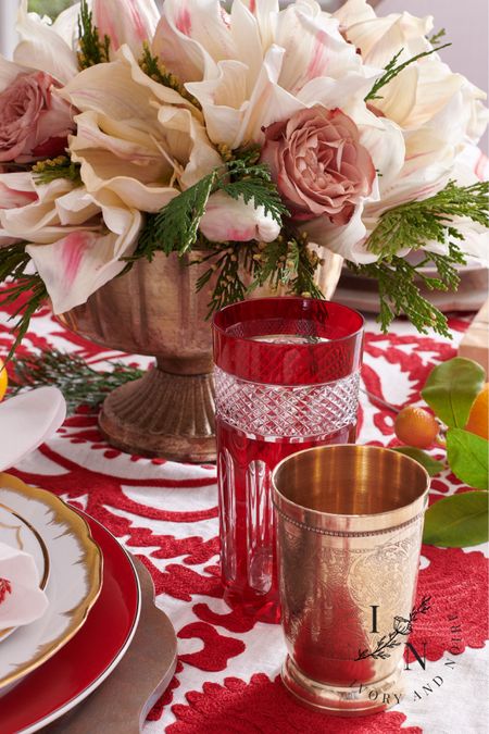 Set a beautifully done magazine worthy Tablescape this winter thanks to the inspiration from these table settings. You’ll find beautiful inspiration in the form of Christmas holiday tablescapes from these posts! #holidaytable #holidaytablescape #christmastable #christmasthemes #christmastablescape 

#LTKSeasonal #LTKHoliday #LTKhome