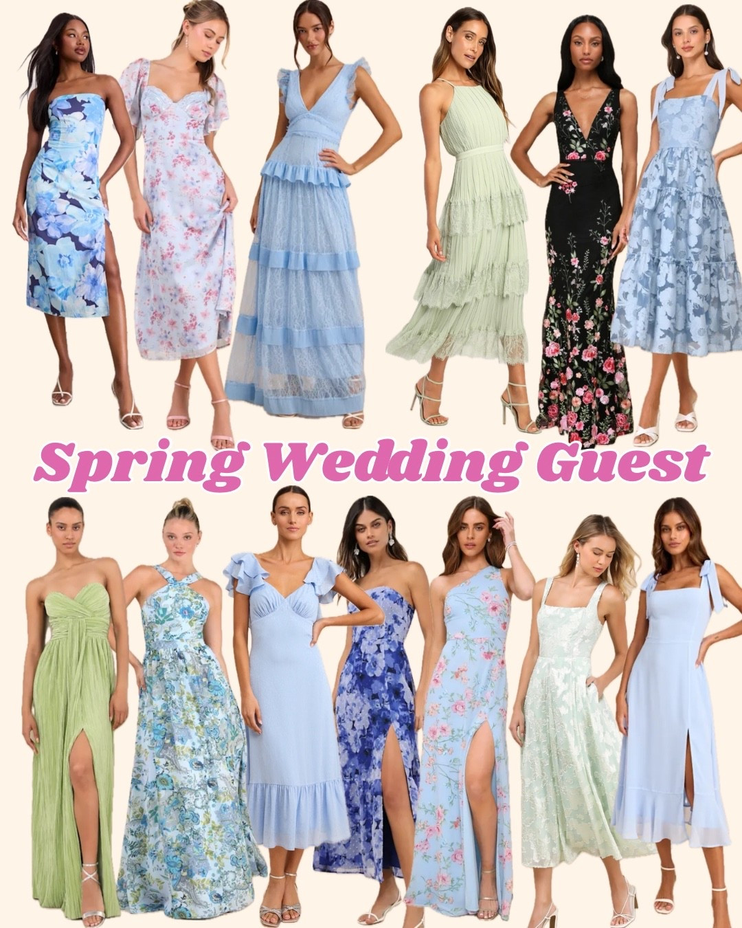 Spring wedding guest dresses

#LTKWedding #LTKSeasonal #LTKTravel