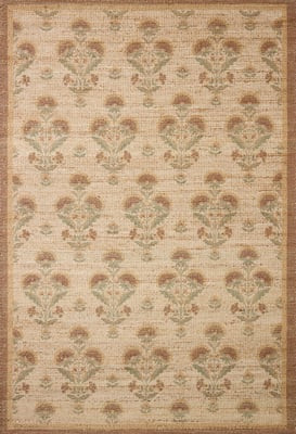 Rue RUE-01 Wheat/Sage Jute Handwoven Area Rug | Rugs Direct