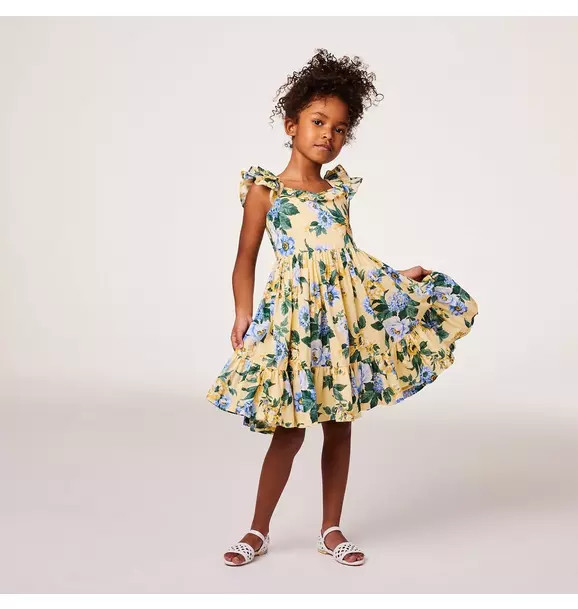 Floral Ruffle Sleeve Dress | Janie and Jack