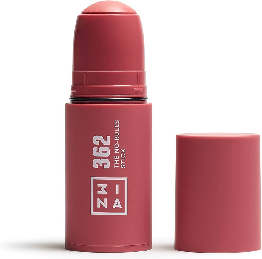 3INA MAKEUP - The No - Rules Stick 362 - Pink Blush Stick Matte for Sensitive Eyes Lips & Cheeks ... | Amazon (UK)