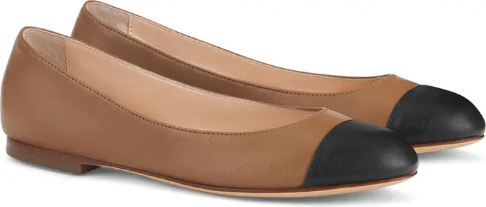 Milly Cap Toe Flat (Women) | Nordstrom