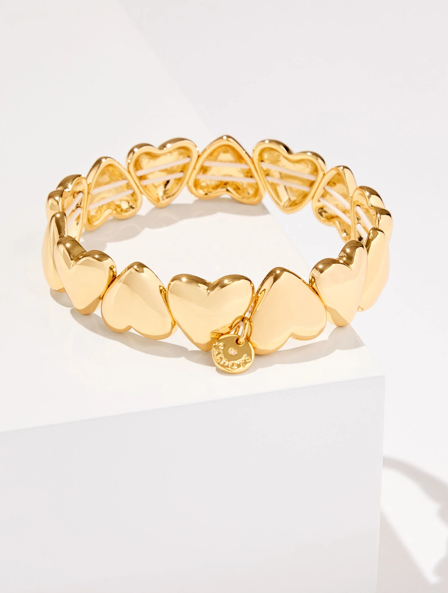Soft Hearts Stretch Bracelet | Talbots