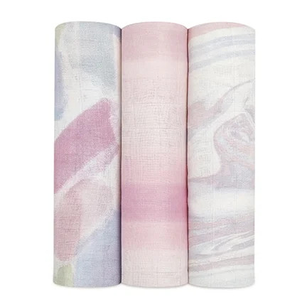 aden + anais, silky soft swaddles, florentine 3-pack | Walmart (US)