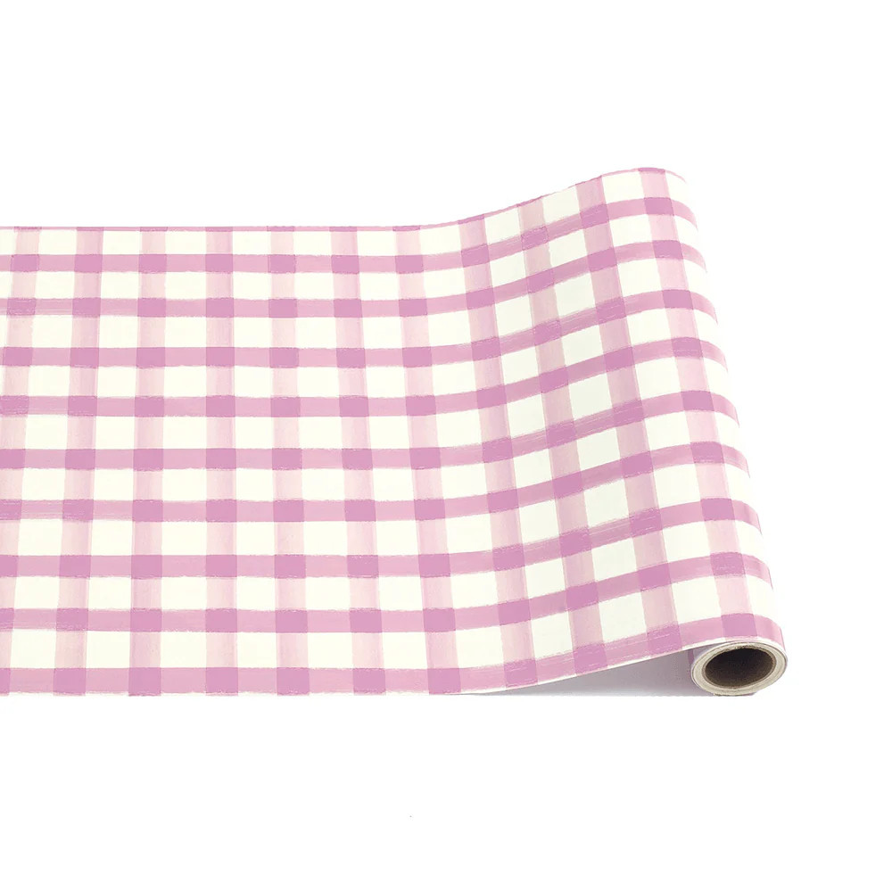 Lilac Gingham Paper Runner | Shop Sweet Lulu