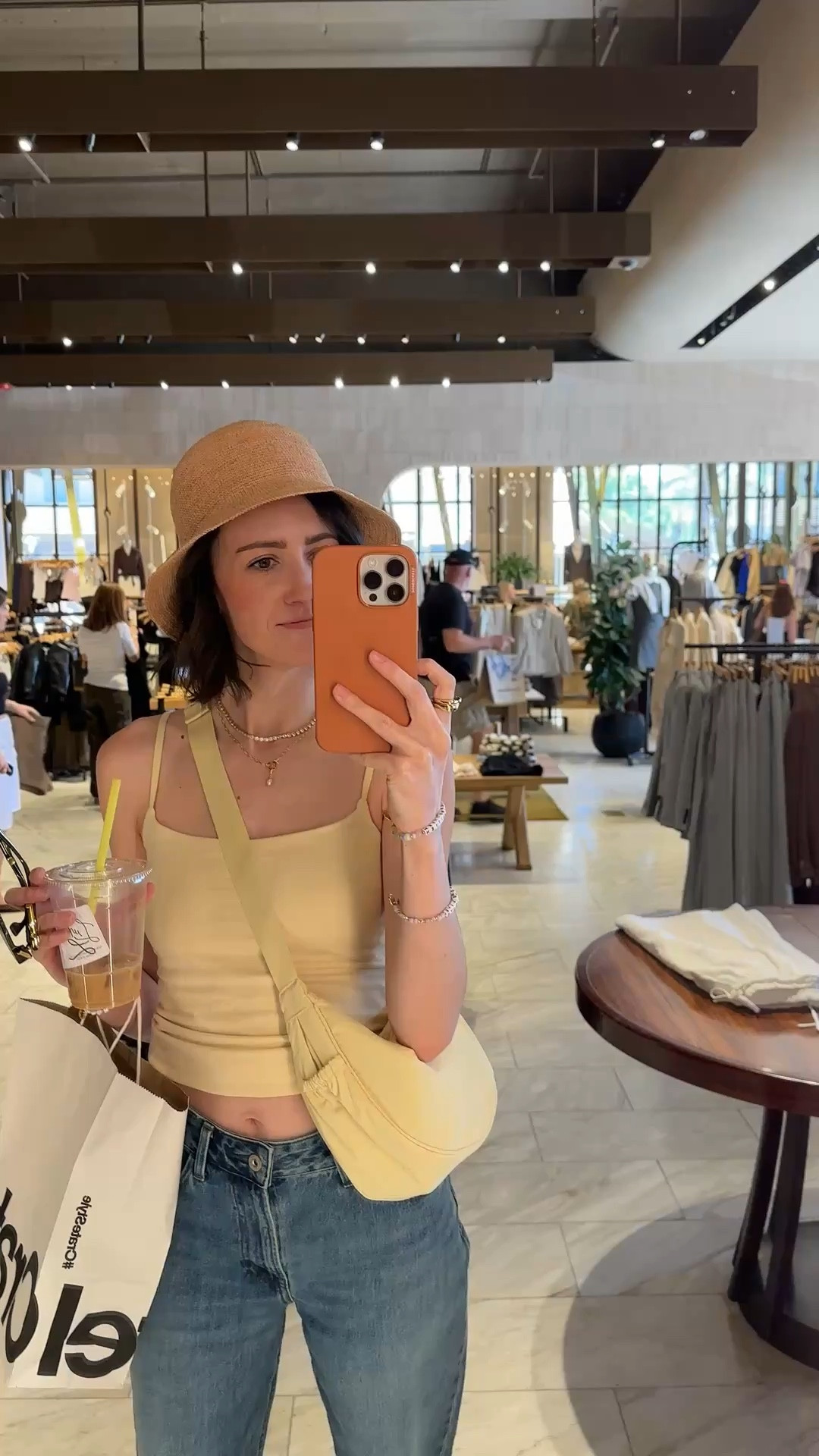 Fell in love with this straw bucket hat!! So cute for summer ☀️☀️☀️ 

#LTKootd #LTKSpringSale