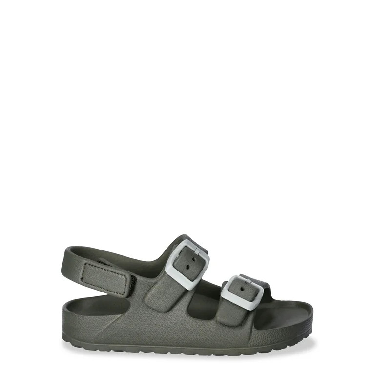 Wonder Nation Toddler Kids Buckle Sandals 2-Pack | Walmart (US)