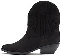 Soda Women Cowgirl Cowboy Western Stitched Ankle Boots Pointed Toe Short Booties Rigging-S | Amazon (US)