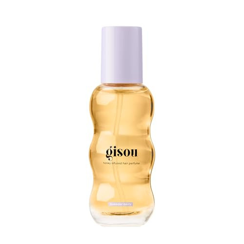 Gisou Honey Infused Hair Perfume Mini – Long-Lasting Hair Fragrance with Mirsalehi Honey & Argan Oil, 15ml, Lavender Berry | Amazon (US)