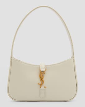 Saint Laurent Le 5 A 7 Mini YSL Shoulder Bag in Smooth Leather | Neiman Marcus