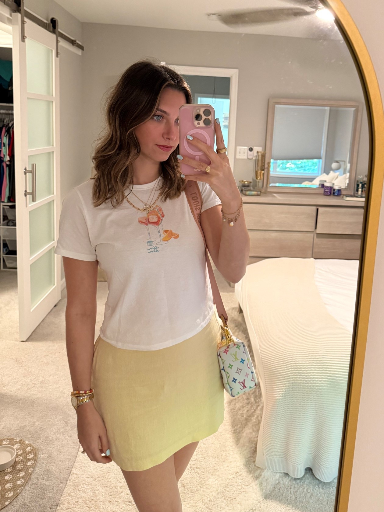 Graphic tee + linen skirt combo 🤌

Summer outfits, late summer outfit, graphic tees

#LTKFindsUnder100 #LTKFindsUnder50