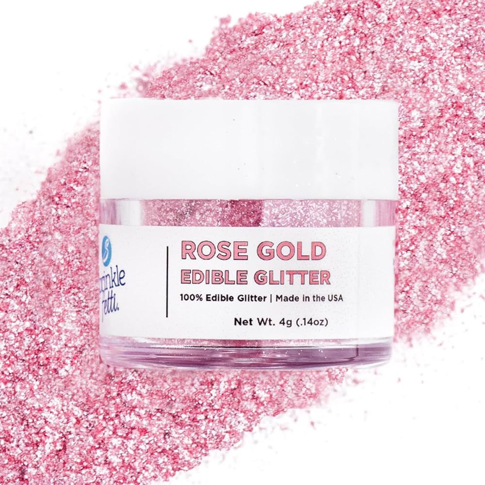 Sweets Indeed, Pink Edible Glitter, Perfect for Drinks, Cocktails, Beverages & Cake Decorating, D... | Amazon (US)