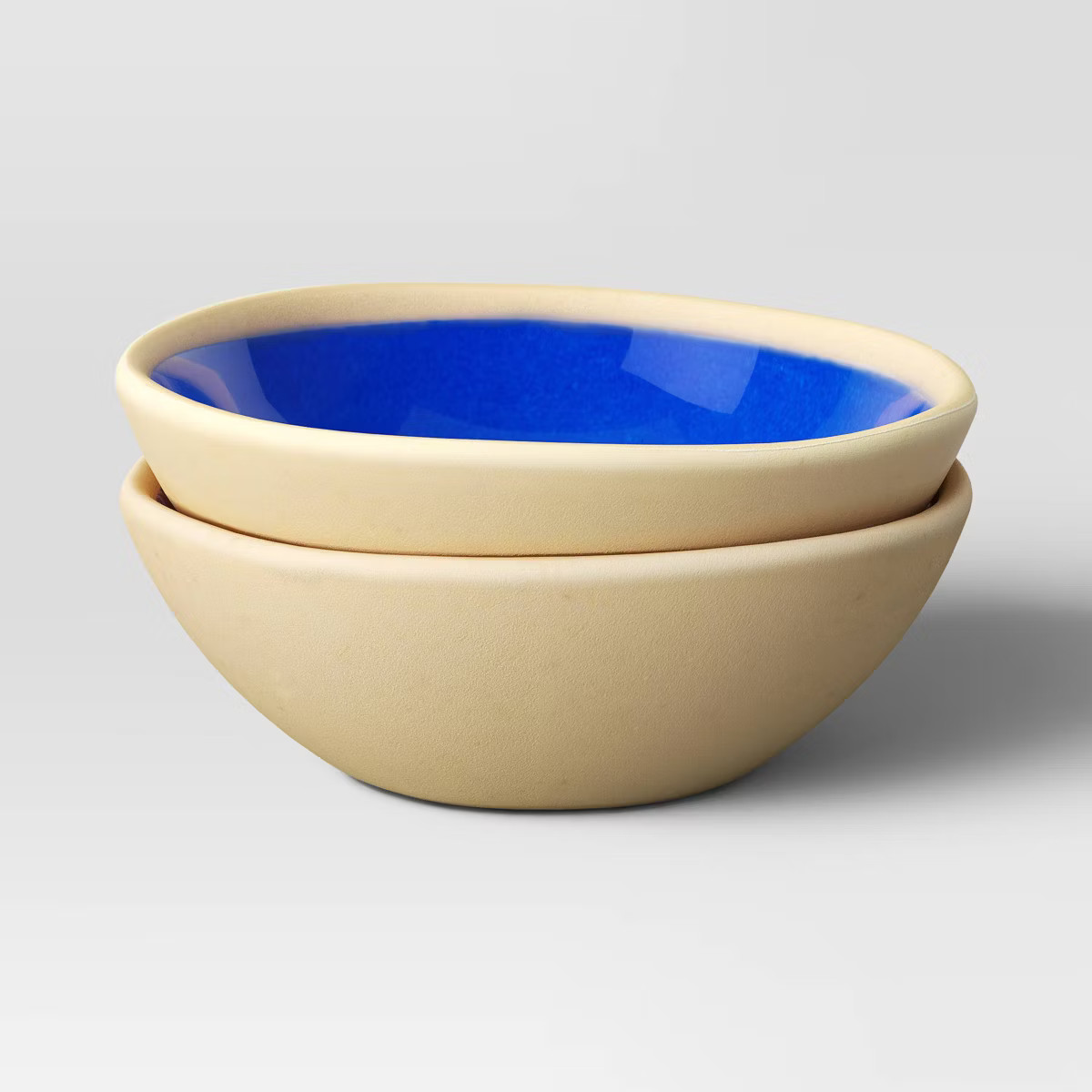 2pk 4oz Mini Snack Bowl Set Orange/Yellow - Threshold™ | Target