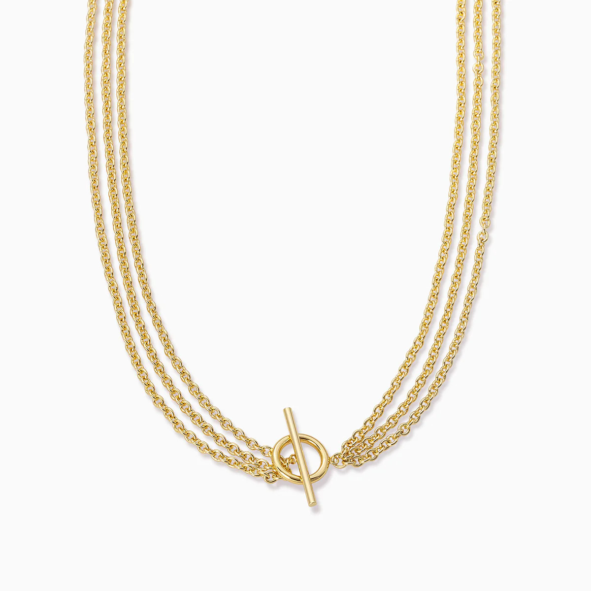 Iconic Triple Chains Necklace | Uncommon James