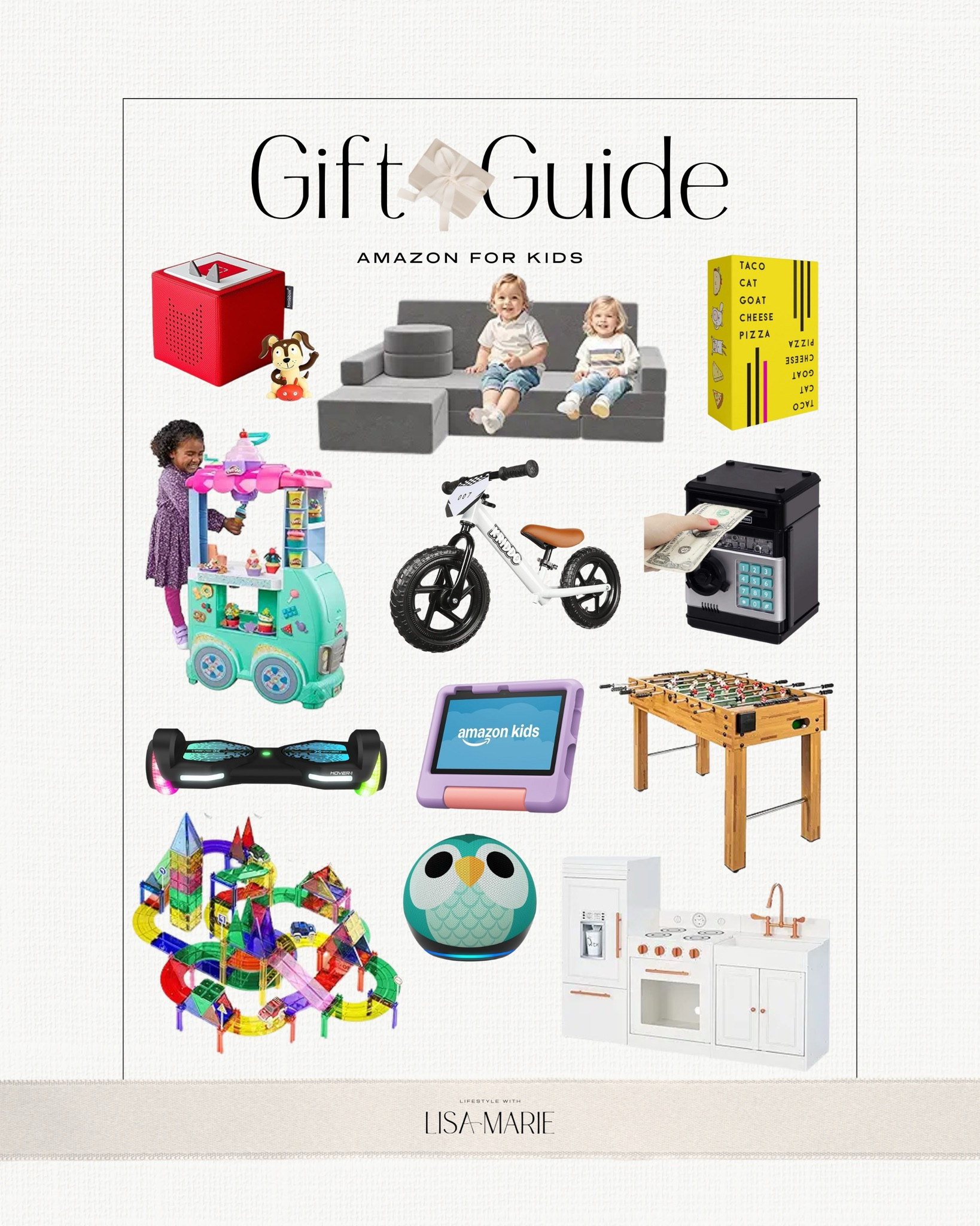 Cyber Monday Amazon finds for kids. Christmas gift guide for boys and girls. Holiday present ideas for children. Amazon toys.

#LTKHoliday #LTKGiftGuide #LTKKids