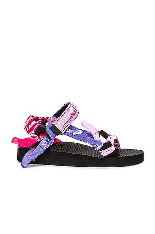 Arizona Love Trekky Bandana Sandal in Pink | FWRD 