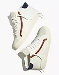 Sidewalk High-Top Sneakers in Colorblock Leather | Madewell