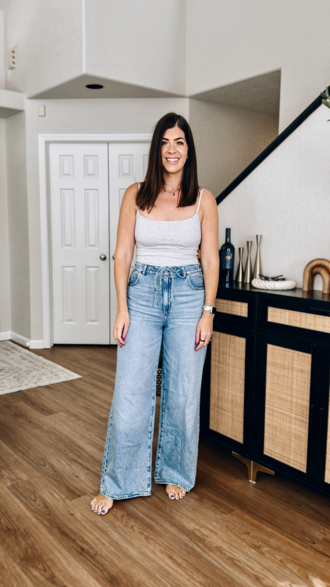 Madewell jeans on sale!
In a 29 curvy regular length in the wide leg jeans 

#LTKSaleAlert #LTKxMadewell #LTKMidsize
