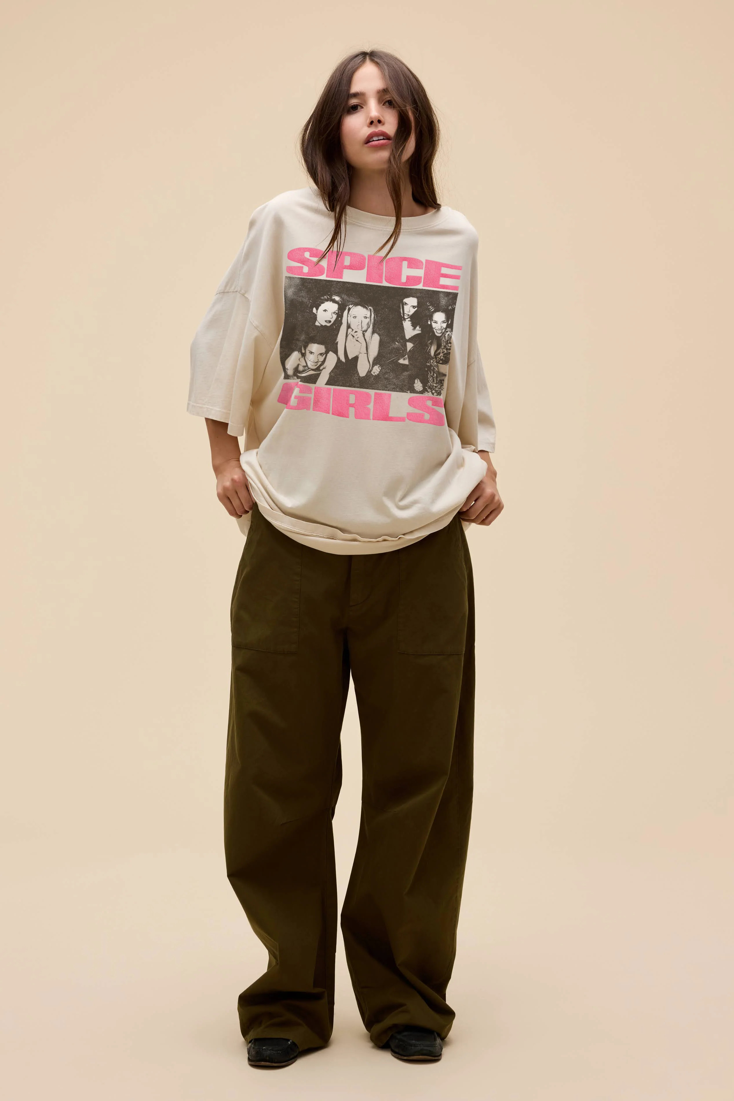 Spice Girls Photo OS Tee - Dirty White | Daydreamer | Daydreamer