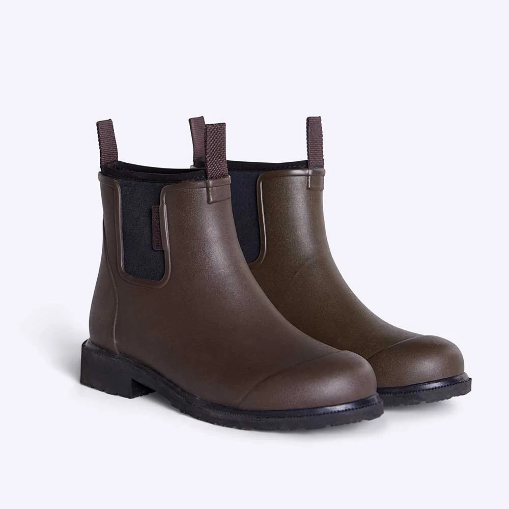 Bobbi Rain Boot // Chocolate & Black | Merry People - US