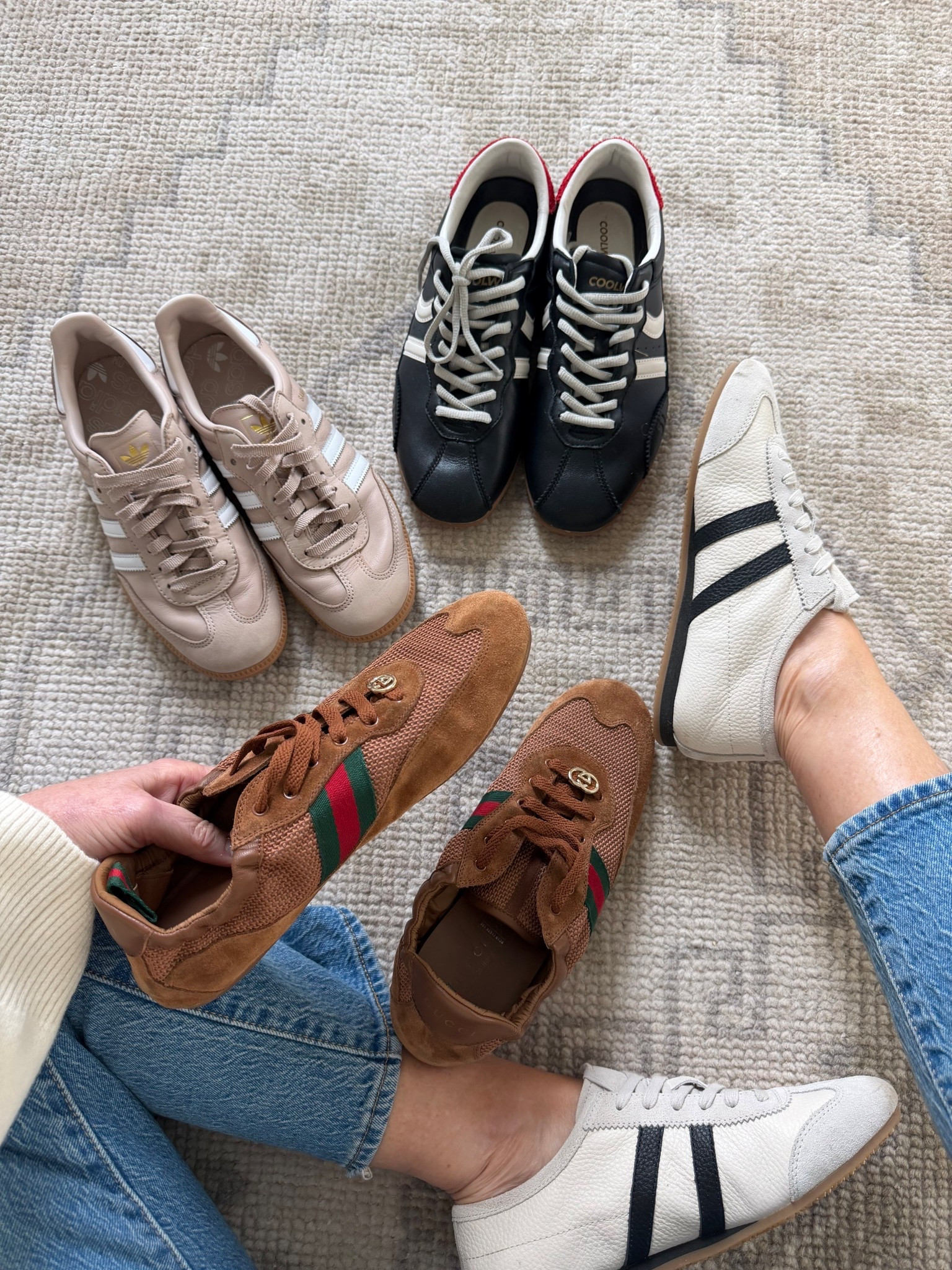 Can’t get enough of the skinny sneaker trend 

#LTKmomlife #LTKOver40 #LTKActive