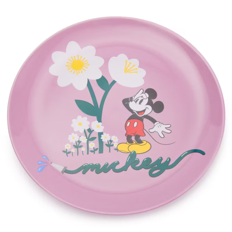 Mickey Mouse Floral Dinner Plate | shopDisney (UK)