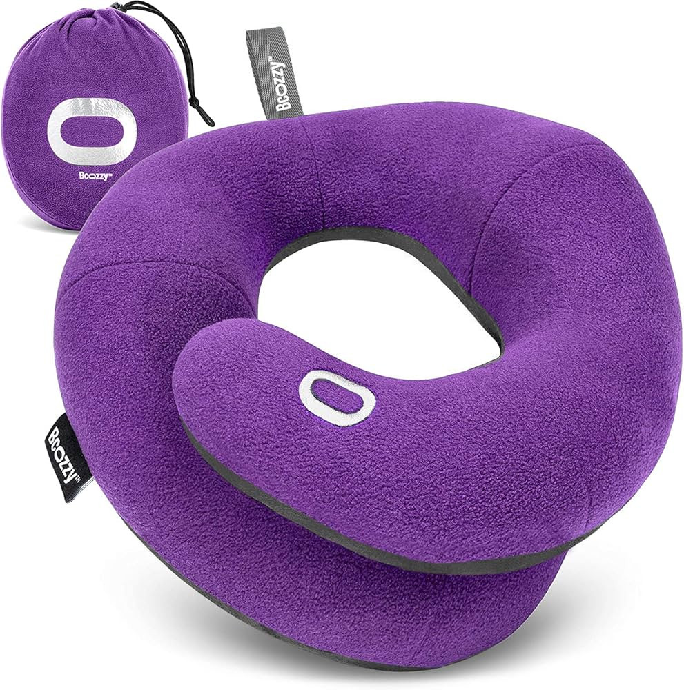 BCOZZY Neck Pillow for Travel Provides Double Support to The Head, Neck, and Chin in Any Sleeping Po | Amazon (US)