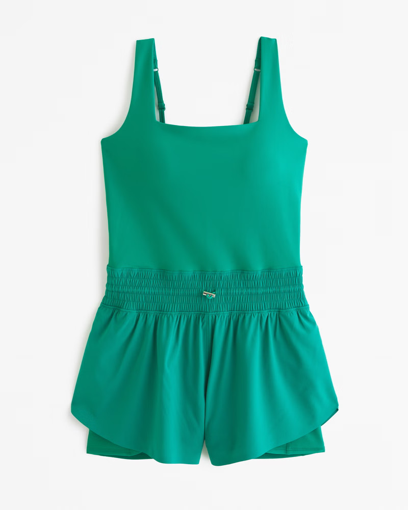 Women's YPB sculptLUX Hybrid Flyaway Onesie | Women's Dresses & Jumpsuits | Abercrombie.com | Abercrombie & Fitch (US)