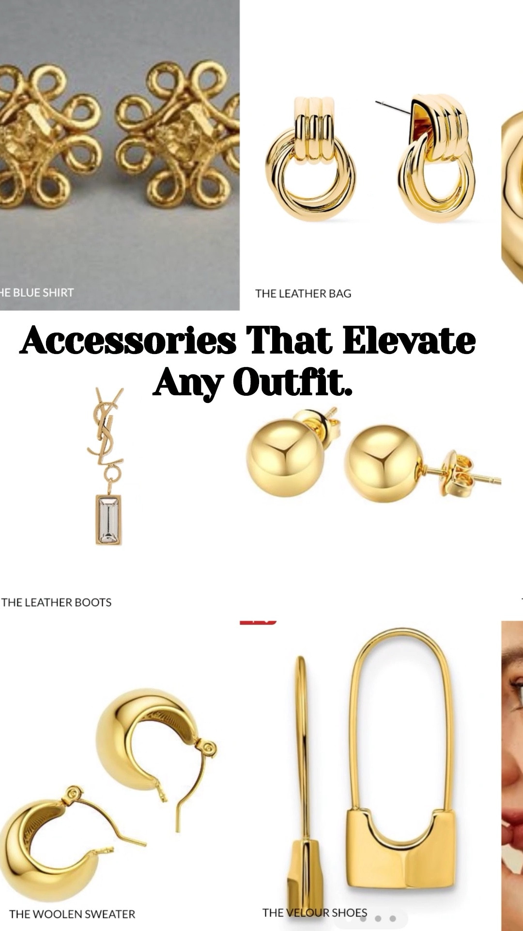 Statement accessories that instantly elevate your outfit.

Sometimes the difference between a simple look and a styled look is the accessories. Bold earrings, chic sunglasses, and a structured bag can completely transform even the most basic outfit.

I’m sharing some of my favorite statement pieces that add personality and polish to any look.

Shop the statement accessories here and follow me on LTK @Wedeh_Styles for more effortless style inspiration.

#accessories #statementearring #elevated #LTKmusthave 

#LTKSeasonal #LTKWedding #LTKOver40
