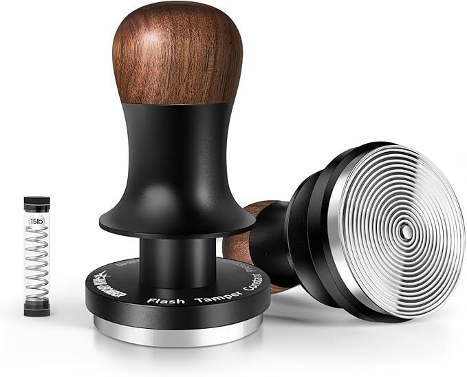 MHW-3BOMBER 54mm Espresso Tamper - 3 Spring Loaded Coffee Tamper with 15lb / 30lbs Replacement Sp... | Amazon (US)