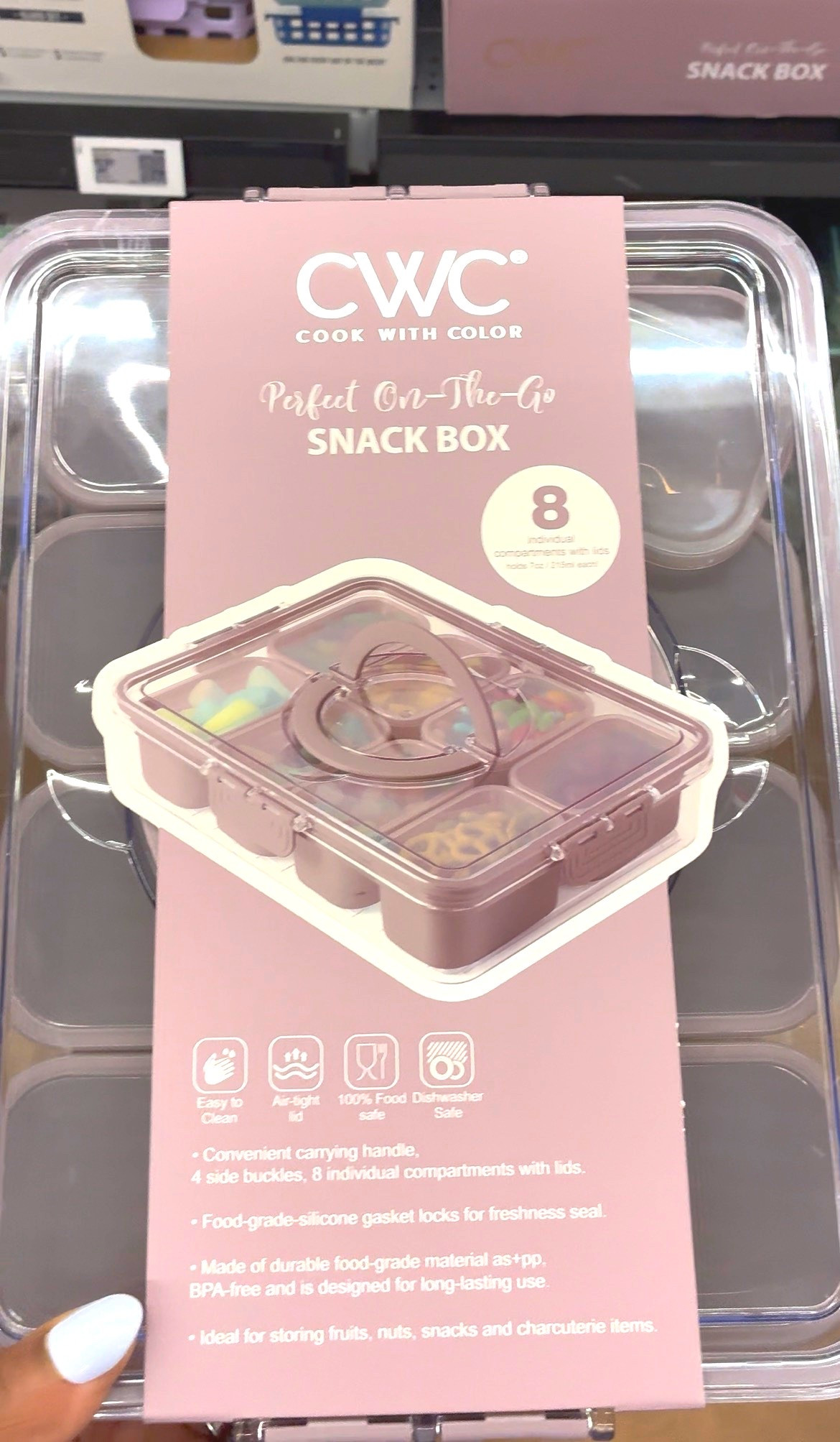 These are perfect for the pool, or if you’re child is in sports or even if you just want a variety of snack snacks while you’re watching your favorite Bravo show!