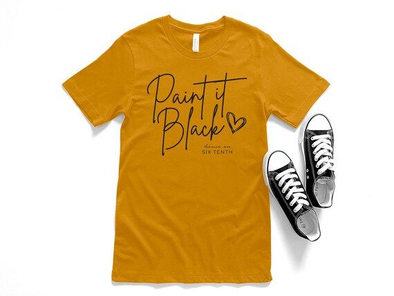Unisex Paint It Black House on 610th T-shirt - Etsy | Etsy (US)