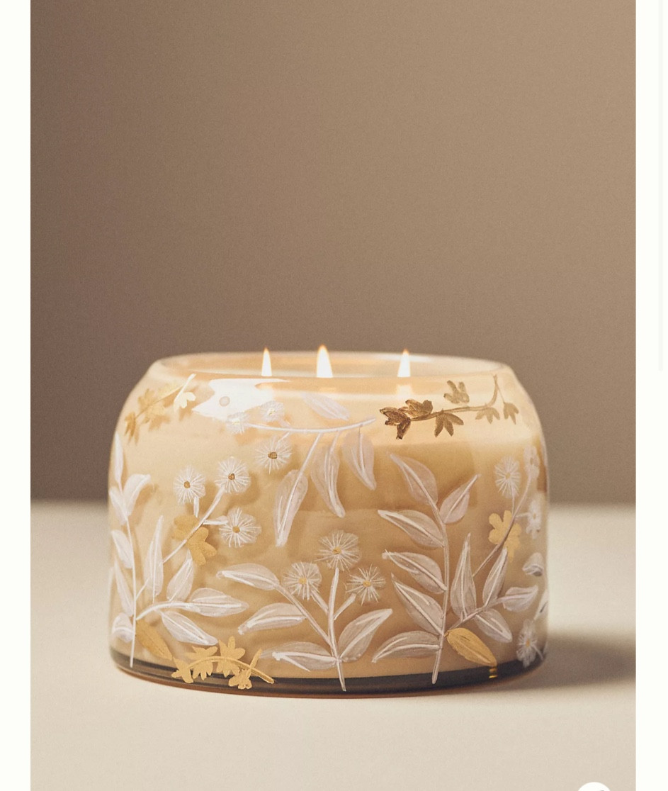 Anthropologie new candle arrival!  Soo pretty and giftable! 

#LTKGiftGuide #LTKHome #LTKStyleTip
