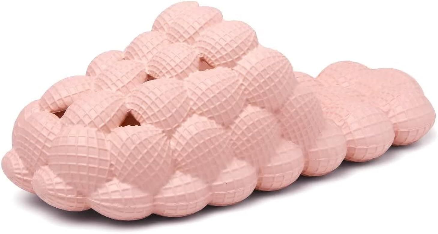 scecocrs Kids Bubble Slides Golf Ball Shoes, Boys Girls Funny Lychee Massage Bubble Slippers, Non... | Amazon (US)