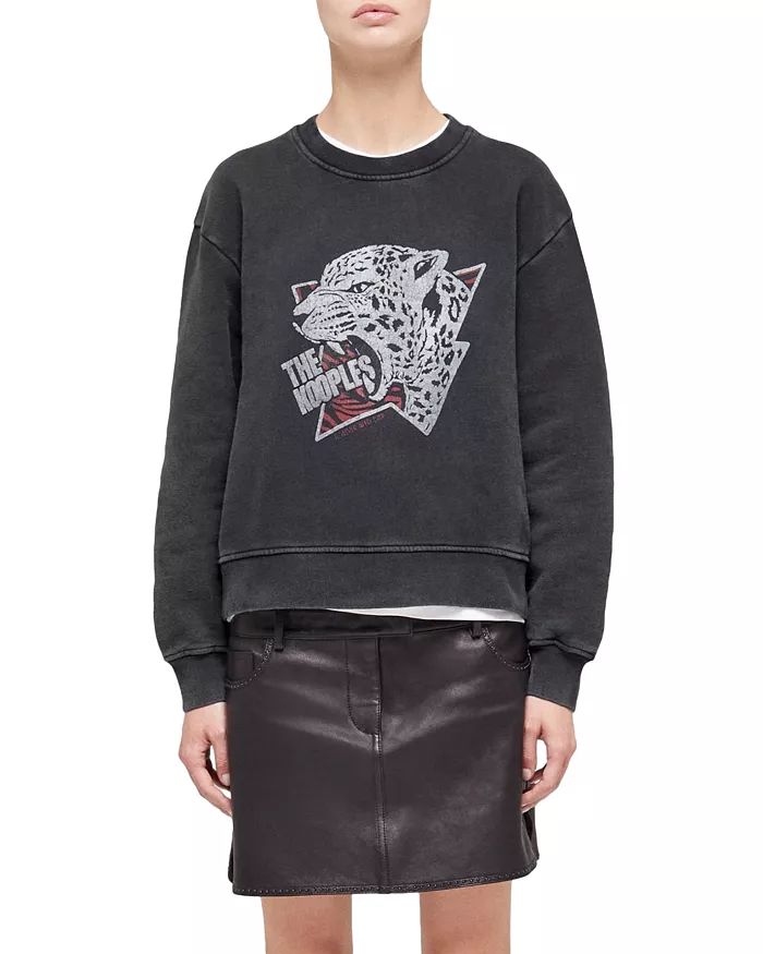 Cotton Blend Graphic Print Sweatshirt | Bloomingdale's (US)
