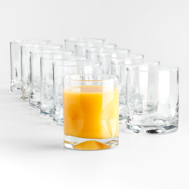 Impressions Double Old-Fashioned Glasses, Set of 12 + Reviews | Crate & Barrel | Crate & Barrel