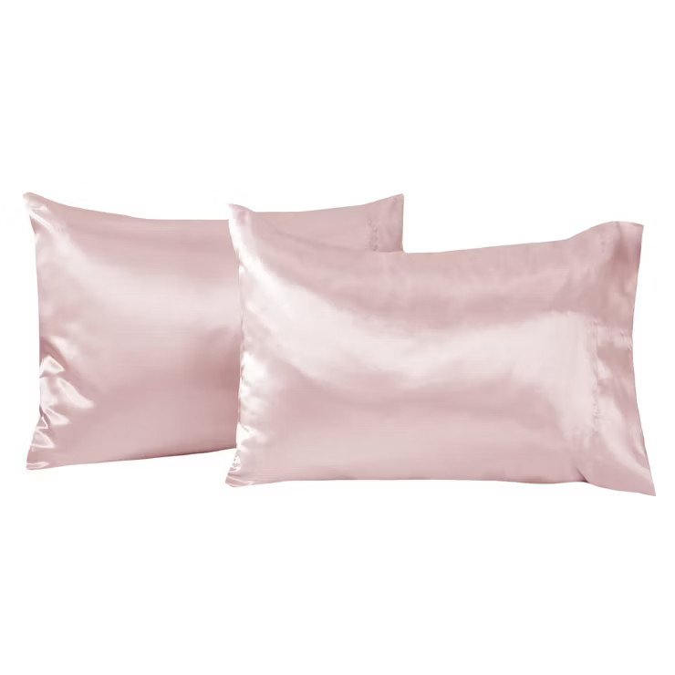 Great Bay Home Talia 2-Pack Sateen Silk Pillowcase | Target