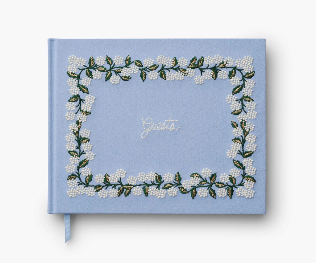 Embroidered Guest Book | Rifle Paper Co.