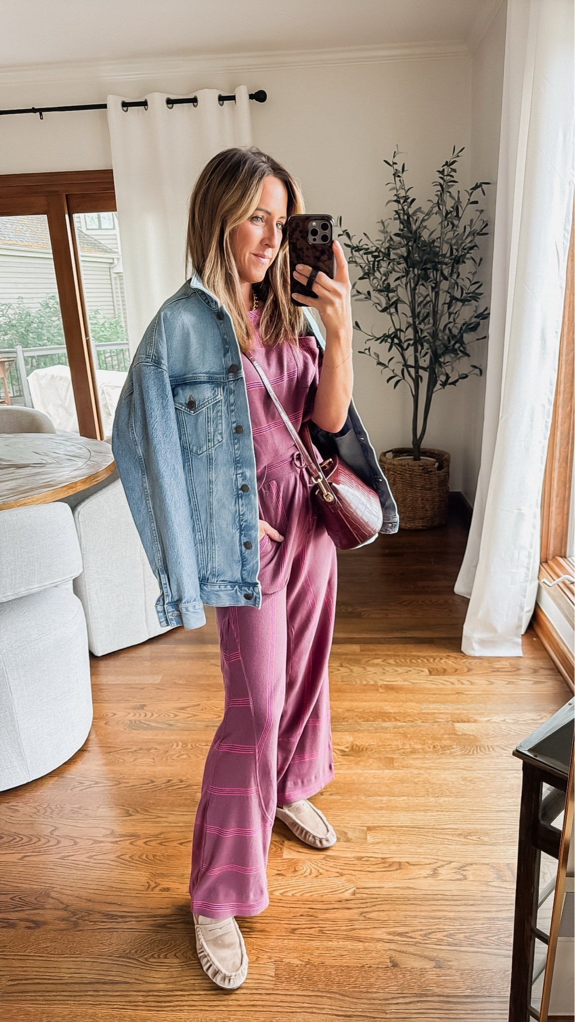 Elevating a cozy matching set for errands. 
XS set