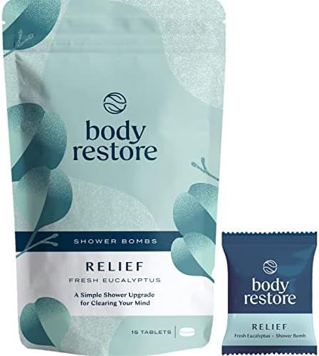 BodyRestore Shower Steamers Aromatherapy - Christmas Gifts for Women and Men - Fresh Eucalyptus (... | Amazon (US)
