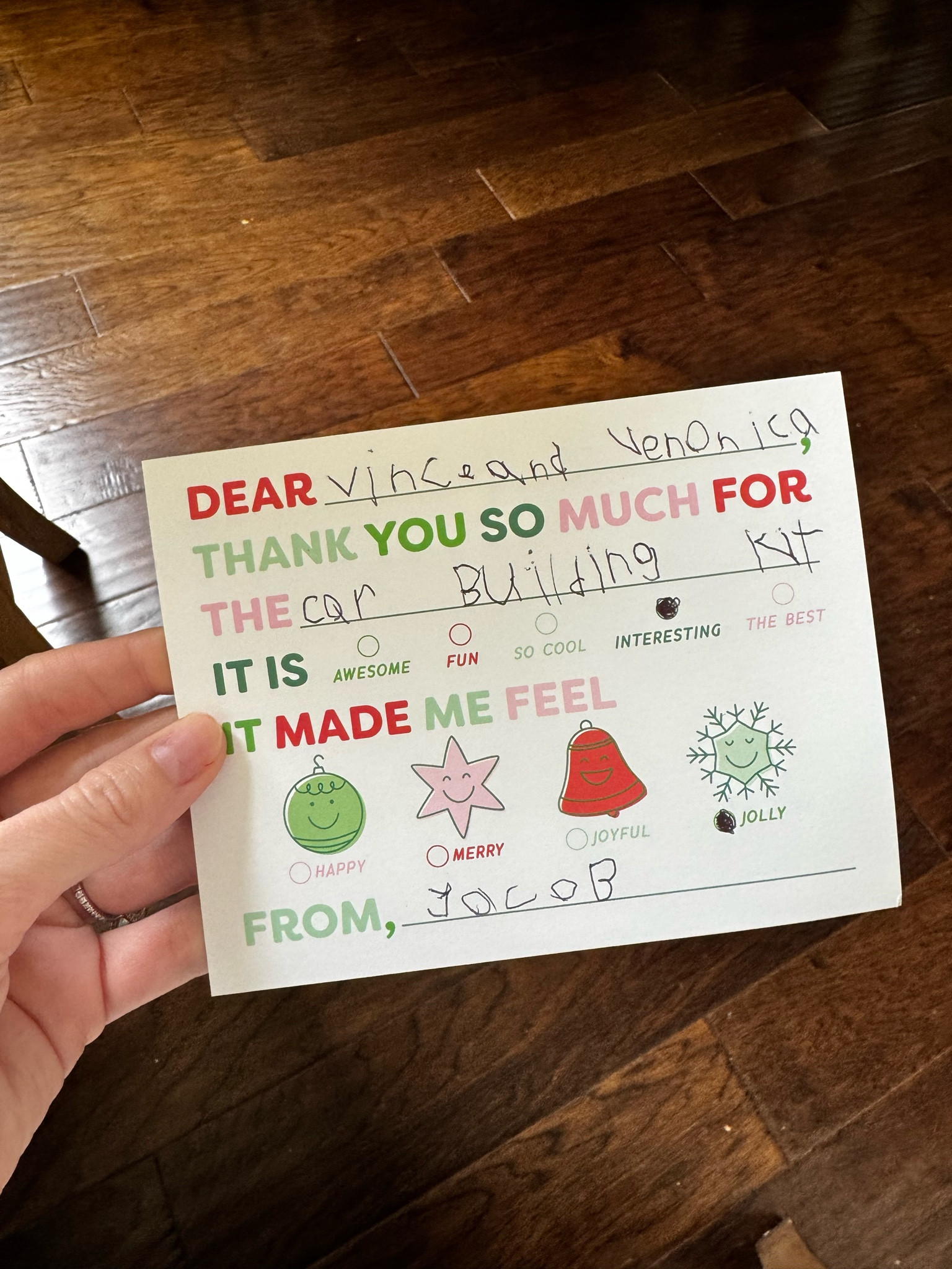 Easy thank you cards for kiddos! These ones are Christmas themed. Use code JANELLE10 for 10% off site wide at Joy Creative Shop!

#LTKHome #LTKKids