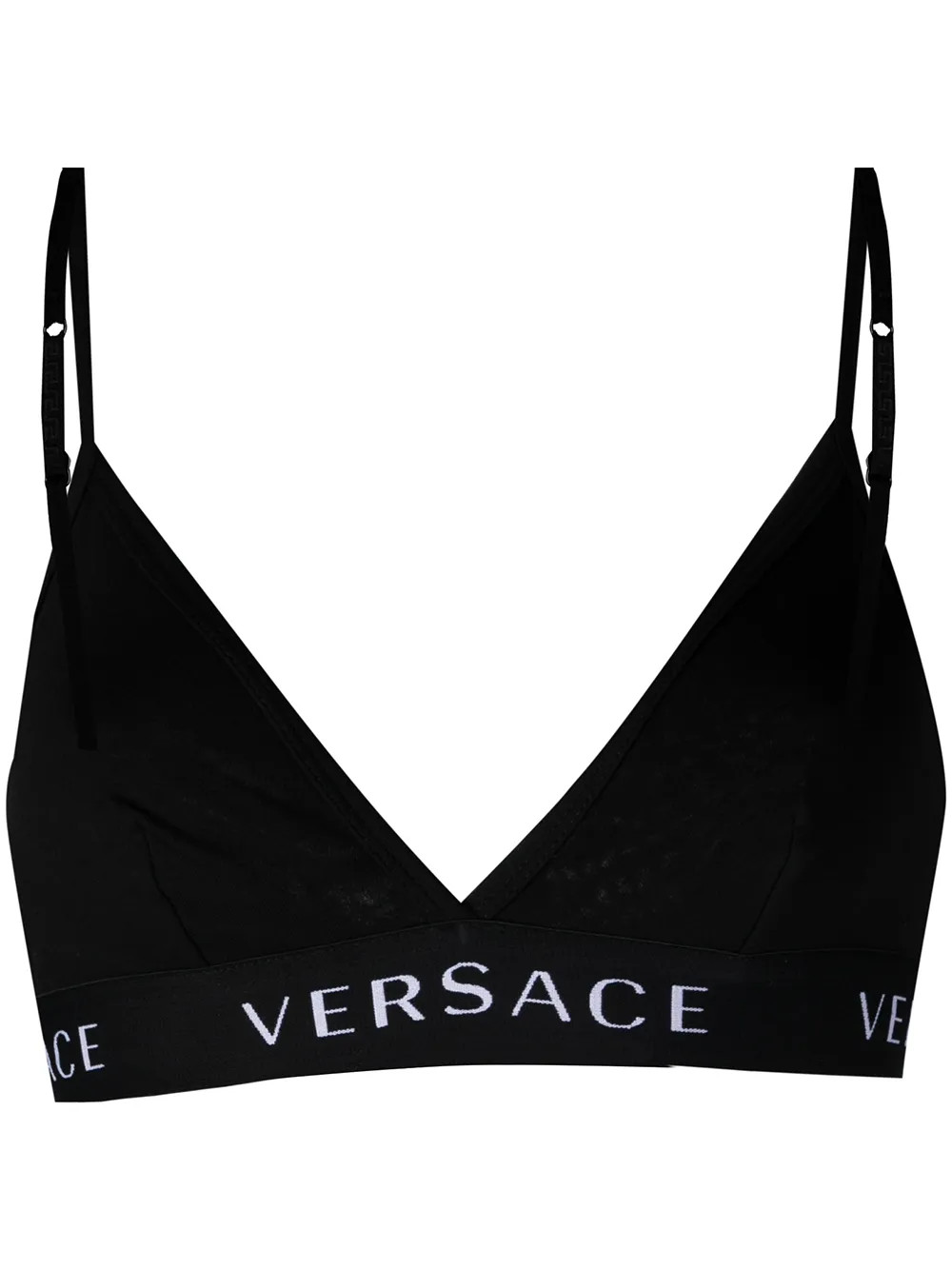 soutien-gorge à bande logo | Farfetch Global