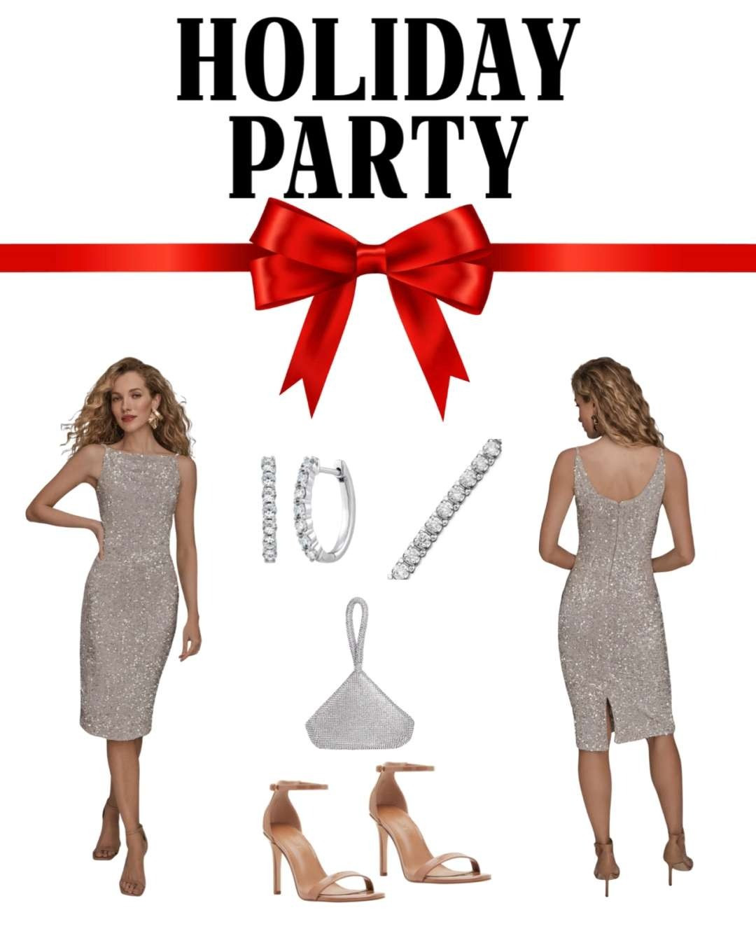 Holiday party perfection ✨ This Donna Karan New York sequin boat-neck midi dress from Macy’s is pure glam with its sleek silhouette and all-over sparkle. Paired with diamond hoops and layered diamond bracelets, this look is elegant, timeless, and made to shine at any festive event 💎🥂

#liketkit #ltkholiday #ltkparty #ltkstyle #ltkfashion 

 

#LTKGiftGuide #LTKHoliday #LTKSeasonal