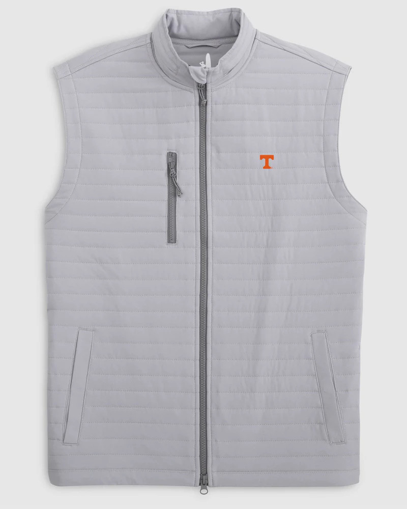 Tennessee Crosswind Quilted Performance Vest | johnnie O