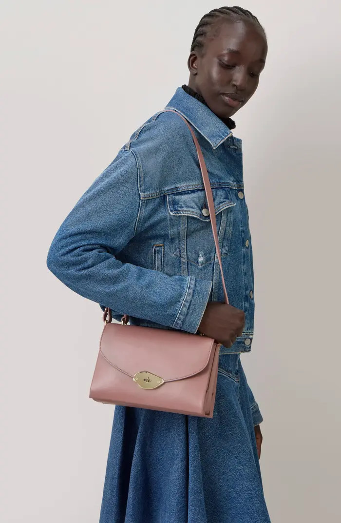 Mulberry Lana High Gloss Leather Top Handle Bag | Nordstrom | Nordstrom